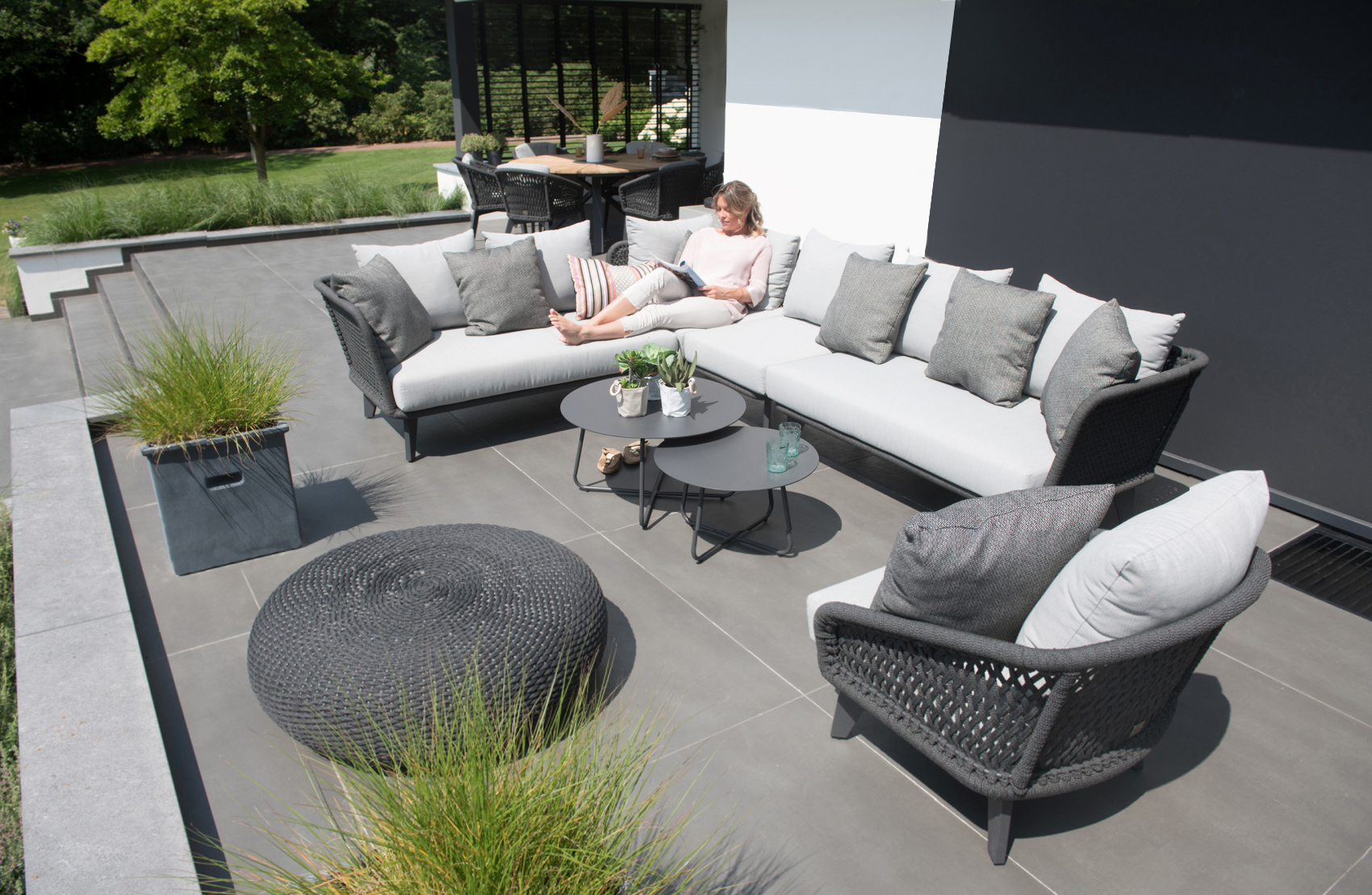 4 Seasons Outdoor Belize hoekbank loungeset