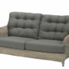 4 Seasons Outdoor Valentine 2,5-sitziges Loungesofa pure