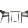 Taste by 4 Seasons Sienna Bistro-Set anthrazit mit Dali Tisch