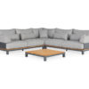 SUNS Evora Loungeset mrg arms light antracite