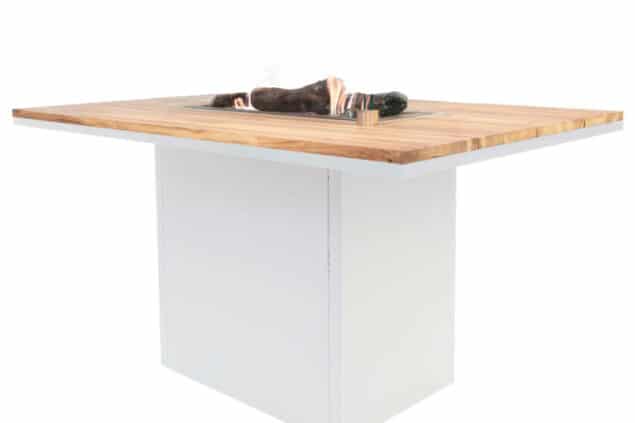 Cosiloft-120-relax-dining-white teak zonder glasset