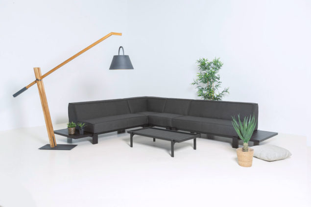 Flow. Sublime Loungeset sooty XL
