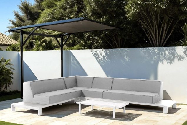 Flow. Sublime Loungeset lead chiné XL SALE