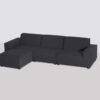 Flow. Cube Chaiselongue sooty