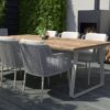 4 Seasons Outdoor dining set met Bernini Frozen stoel