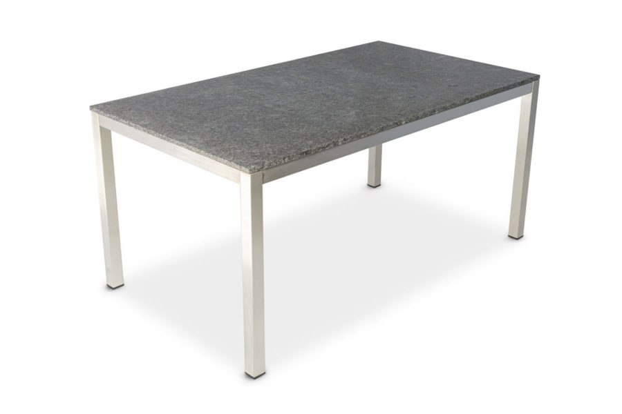 Studio 20 Liverpool granieten tafel 160 x 90 cm Pearl grey gezoet