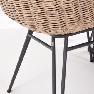 Taste by 4 Seasons Bohemian Esstischset naturel mit Louvre Tisch Ø160