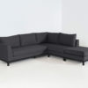 Flow Square Chaise sooty