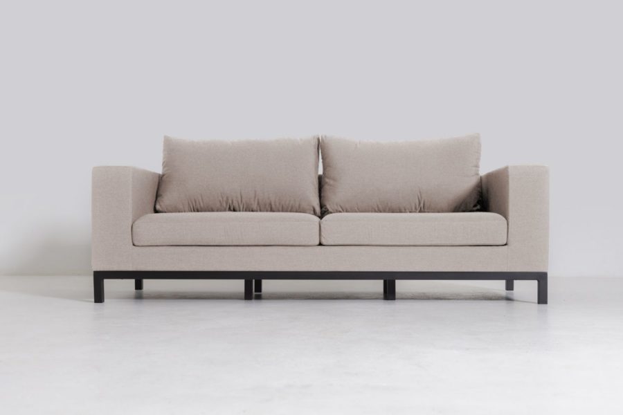 Flow Square 2,5 sofa taupe chiné