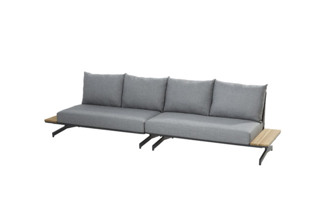 4 Seasons Outdoor Fortuna 4-Sitzer Plattform Lounge Sofa