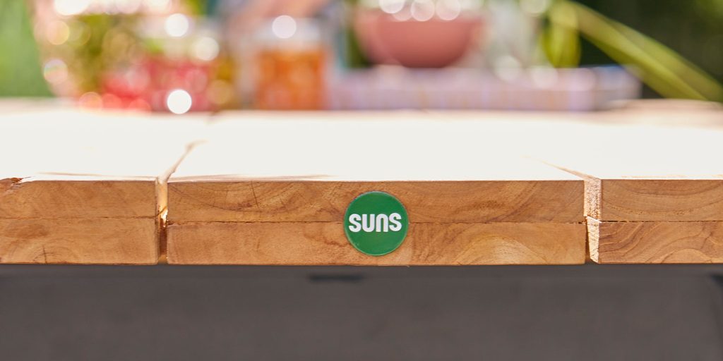 SUNS Ovada tafel detail