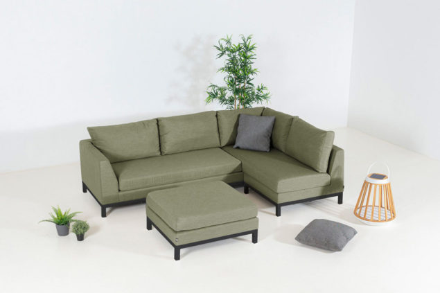 Flow. Square Chaise Sofa leaf links