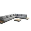4 Seasons Outdoor Ibiza loungeset big corner with lounge table and side tables