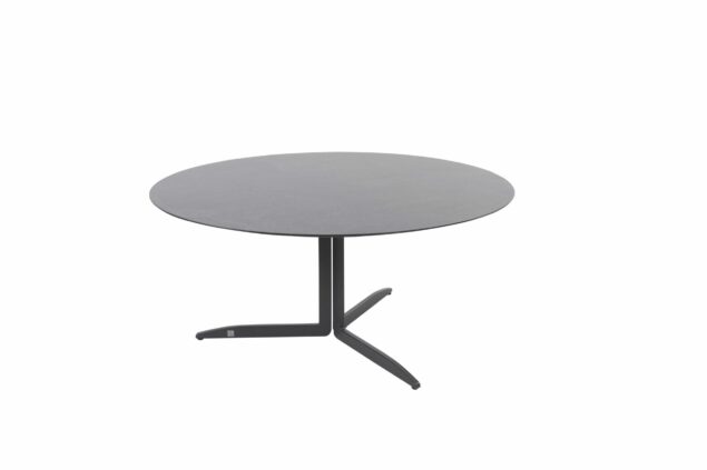 4 Seasons Outdoor Embrace Tisch mit HPL-Platte Ø 160 cm anthrazit 