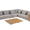 4 Seasons Outdoor Eternity Ecksofa mit Metropolentisch