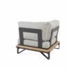 213896 Osaka corner teak anthracite with 3 cushions 02 4 Seasons Outdoor