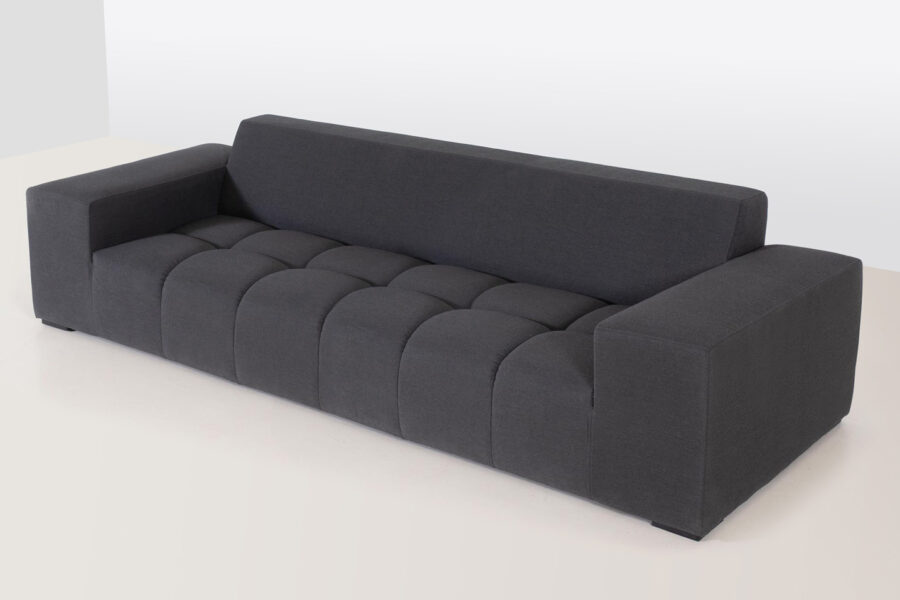 Flow Syra 3-sitziges Loungesofa sooty