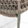 4 Seasons Outdoor Jura stapelbare dining chair olijfgroen detail