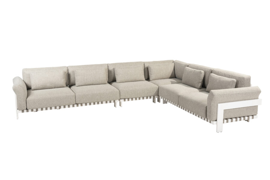 4 Seasons Outdoor Paloma Ecklounge XL mit Insel weiß4 Seasons Outdoor Paloma Ecklounge XL weiß