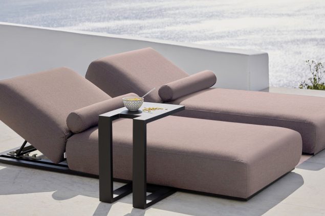 Flow. Sentosa Daybed Taupe Chiné