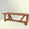 Woodcraft Solid Grove Teakholz-Tisch 260 x 100 cm