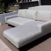 Flow Easey chaise loungebank graumel chalk R