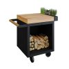 OFYR Mise en Place unit Black 65 PRO Teak Wood