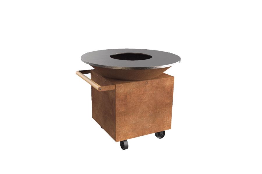 OFYR Classic Corten 120 PRO+ buitenkeuken met vuurschaal