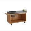 OFYR Kamado tafel Corten 135 PRO Concrete blad