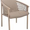 4 Seasons Outdoor Allora dining chair latte - detail