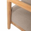 4 Seasons Outdoor Marie Loungesessel naturel teak - detail