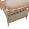 4 Seasons Outdoor Marie Loungesessel naturel teak - detail