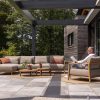 4 Seasons Outdoor Marie Lounge-Set naturel teak - mood