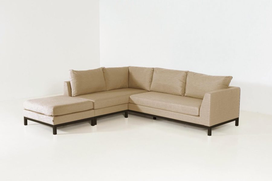 Flow. Square Chaise Sofa heather beige rechts