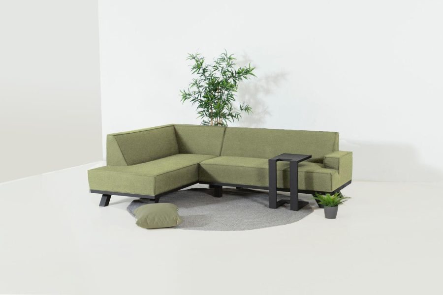 Flow Quart chaise loungebank pistache