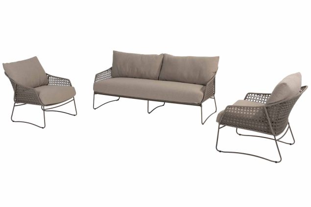 4 Seasons Outdoor Moretti Lounge-Set terre