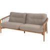 4 Seasons Outdoor Nora 3-Sitzer Lounge Sofa Teak