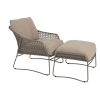 4 Seasons Outdoor Moretti Loungesessel mit Ottomane