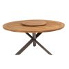 Taste by 4 Seasons Prado Gartentisch terre mit Teakholzplatte Ø 160 cm und Lazy Susan Drehplatte