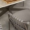 Capalbio dining chair with Prado table Terre detail 021 4 Seasons Outdoor