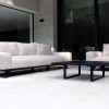 Flow. Easey Sofa-Set graumel chalk