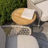 4 Seasons Outdoor Sardinia bistro set latte mit Volta Tisch - detail