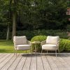 4 Seasons Outdoor Sardinia bistro set latte mit Volta Tisch