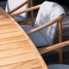 4 Seasons Outdoor Tess Gartenstuhl teak mit Corsica Tisch - detail