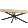 Taste by 4 Seasons Prado tafel met ellips blad 240 x115 cm detail