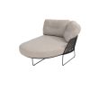 Taste by 4 Seasons Rhodos chaise loungebank met armleuning links