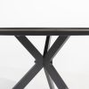 4 Seasons Outdoor Locarno tafel met HPL blad slate antraciet Ø 130 cm - detail