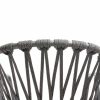 Taste by 4 Seasons stapelbare Manitoba dining chair olijfgroen - detail