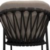 Taste by 4 Seasons stapelbare Manitoba dining chair antraciet - detail