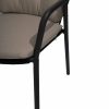 Taste by 4 Seasons stapelbare Manitoba dining chair antraciet - detail